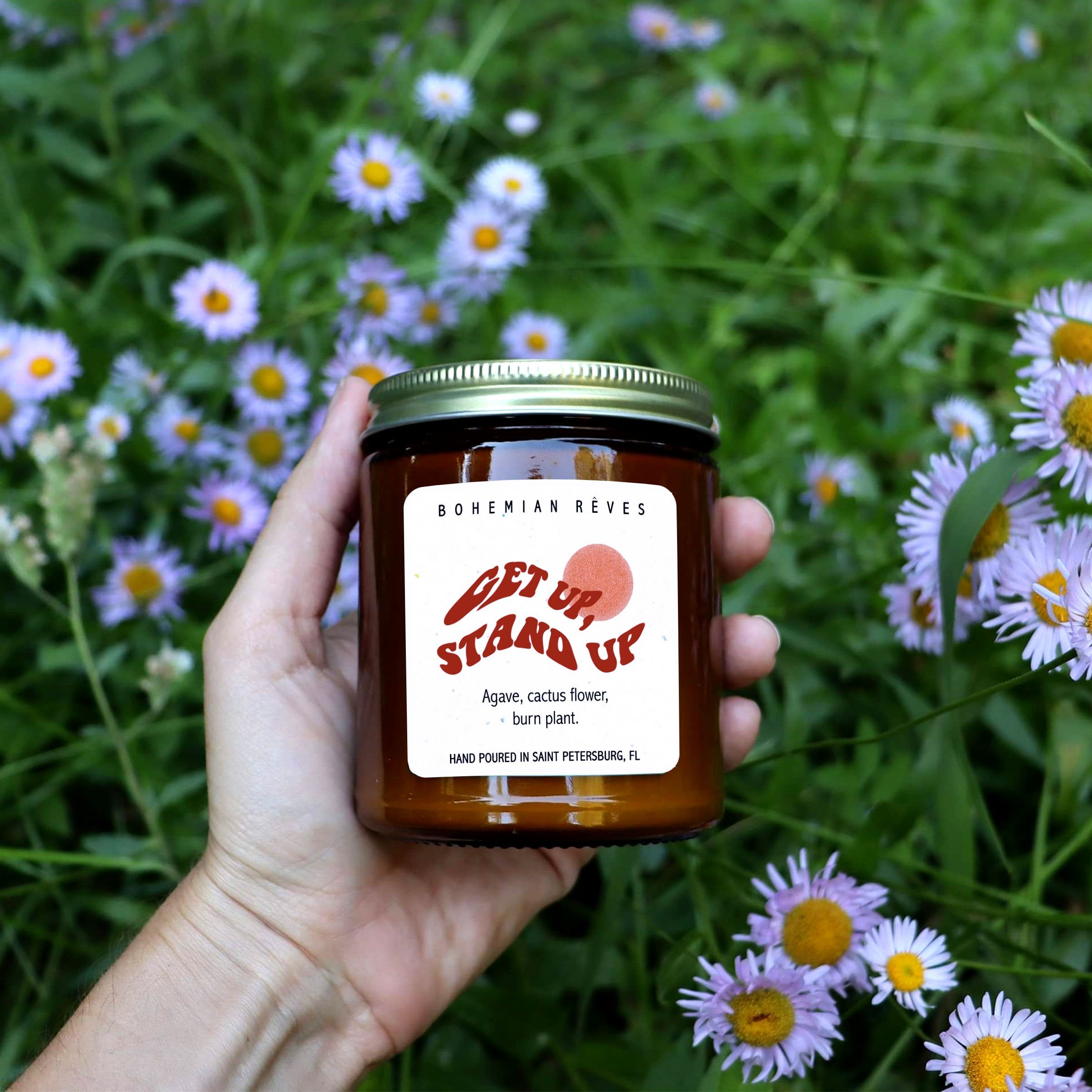 Get Up Stand Up Candle | POOR GEORGE